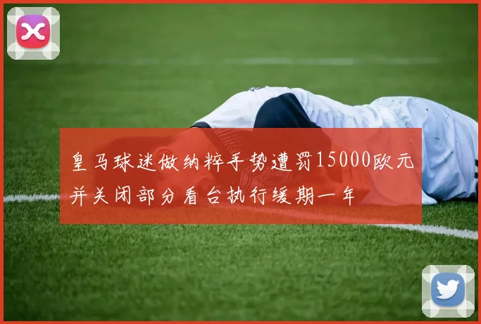皇马球迷做纳粹手势遭罚15000欧元并关闭部分看台执行缓期一年